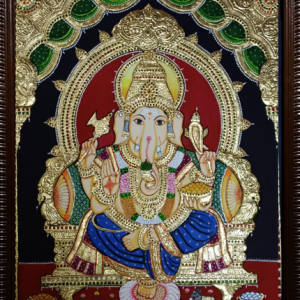 ganapathi tanjore painting