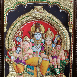 shivan tanjore painting