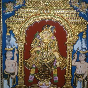 andal tanjore painting